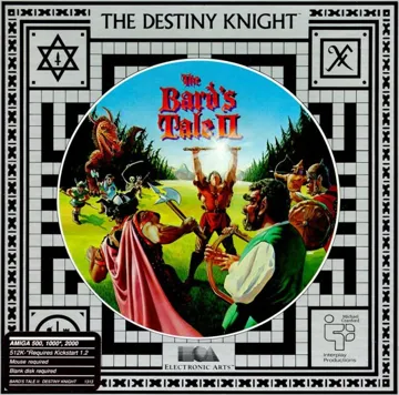 Bard's Tale II, The - The Destiny Knight_Disk1 box cover front